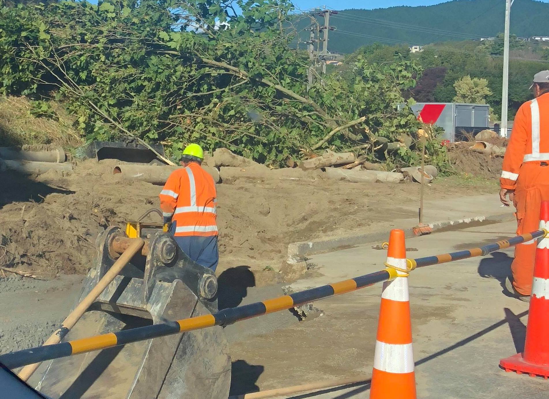 Hole Fixed up on Raumati Road